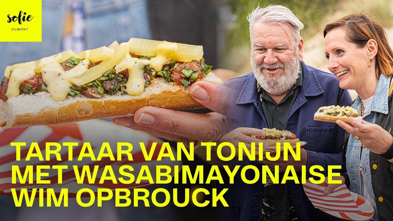 Snelle tonijntartaar met wasabi mayonnaise | Sofie Dumont | Wim Opbrouck