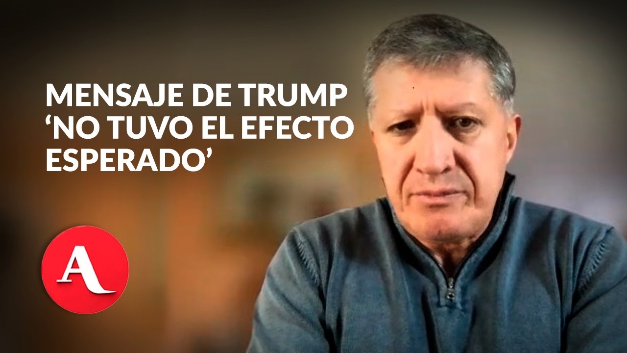 Mensaje de Trump sobre Ir&aacute;n no tuvo el efecto esperado: Esquivel