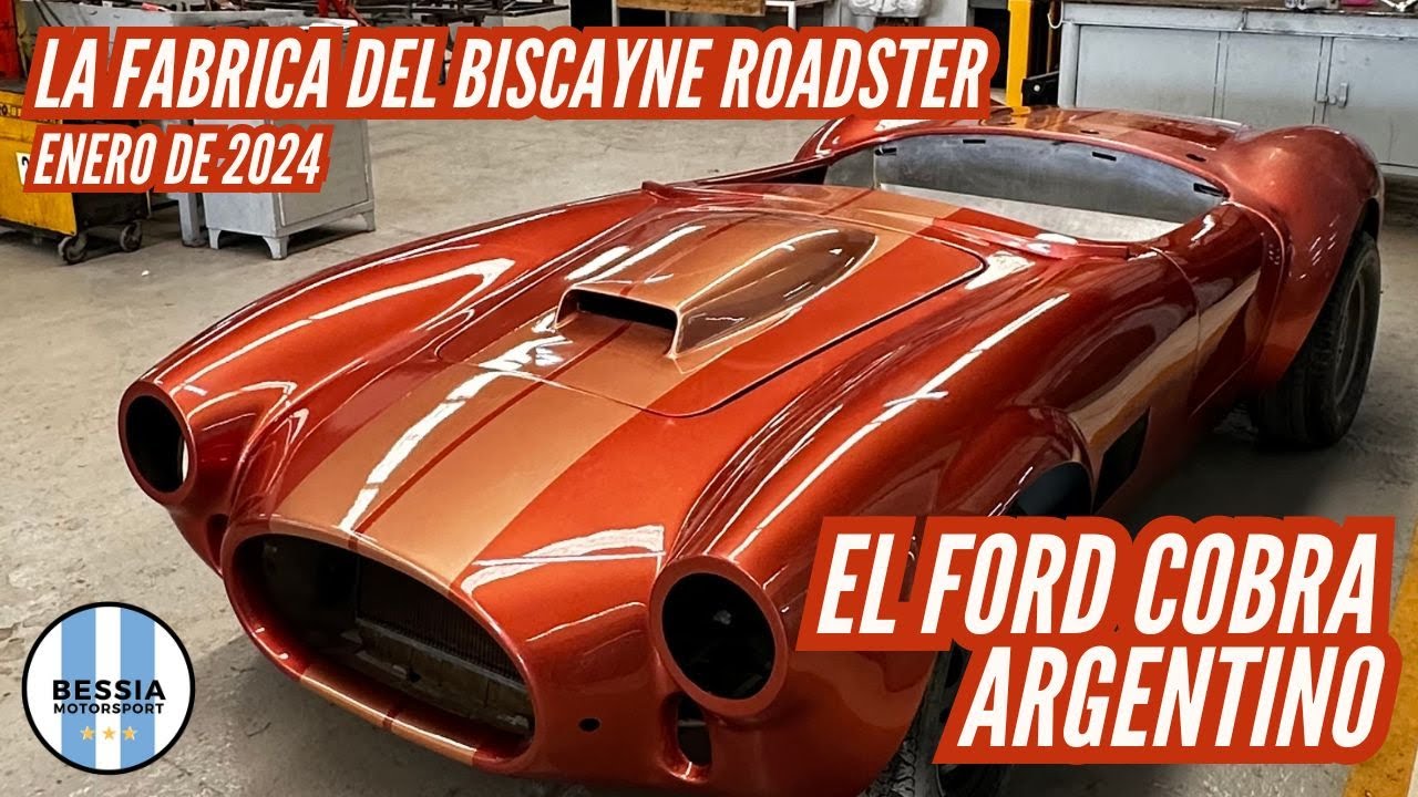 La Fabrica del FORD COBRA ARGENTINO - Biscayne Roadster BY BESSIA - 2024