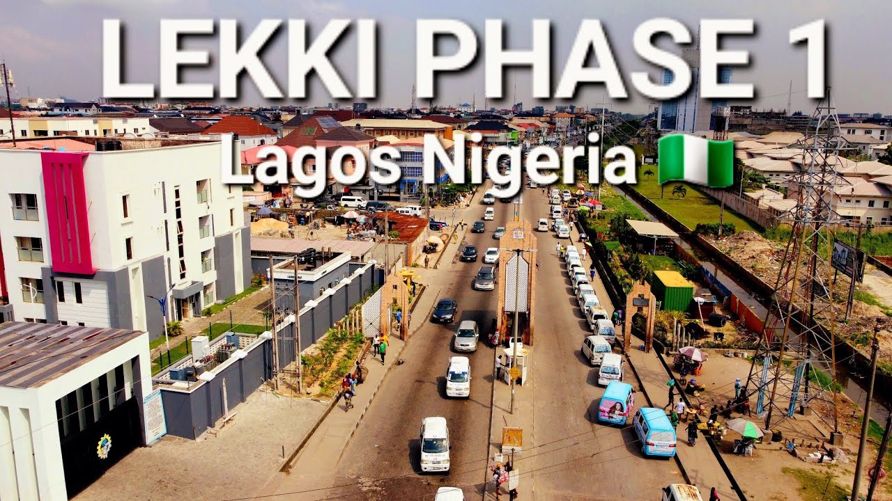 Lekki Phase 1, Lagos Nigeria, Walking Tour🚶‍♀️ 🇳🇬
