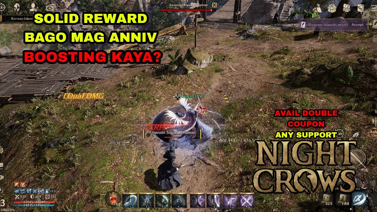 NIGHTCROWS - LAPIT NA ANNIV BOOSTING NA KAYA?