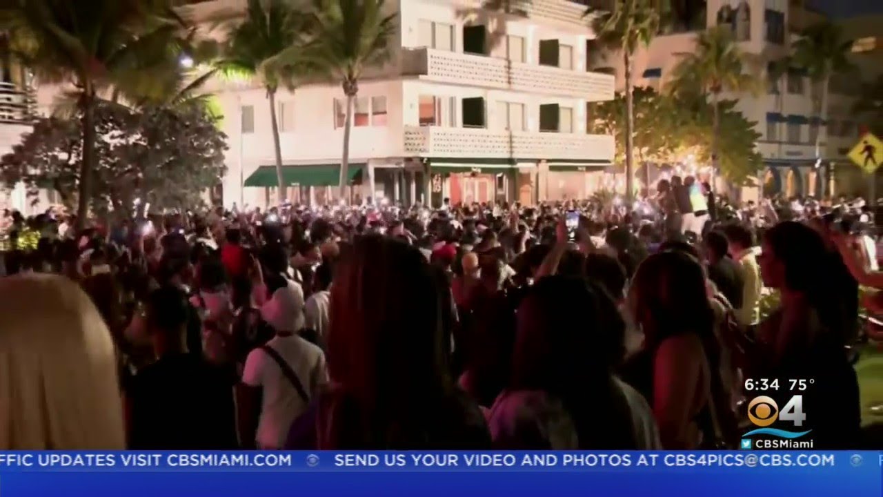 Unruly Miami Beach Spring Break Crowds Have Residents Fed Up