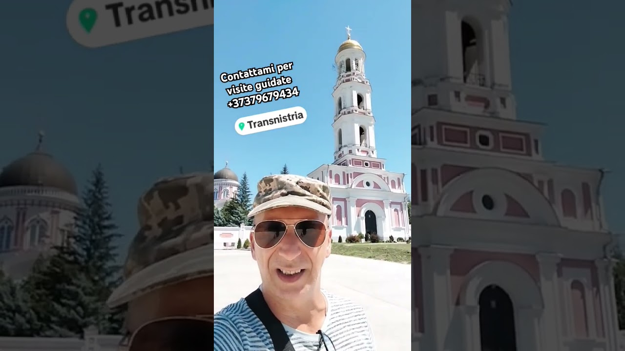 Moldova 🇲🇩 Moldavia, #Transnistria il monastero Noul Neamt a Chitcani #guidaturistica
