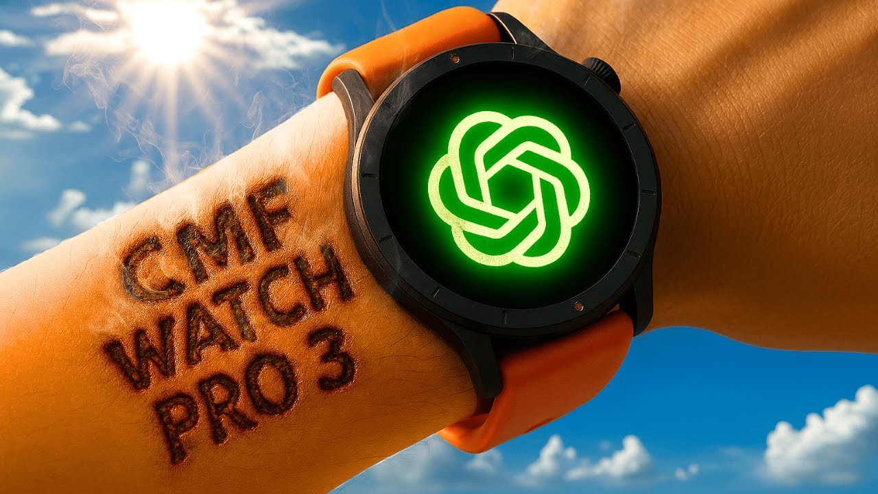 💥 The Best SMARTWATCH with 100% NATIVE CHATGPT ✅ | Nothing Watch 3 Pro VS Nothing Watch Pro 2