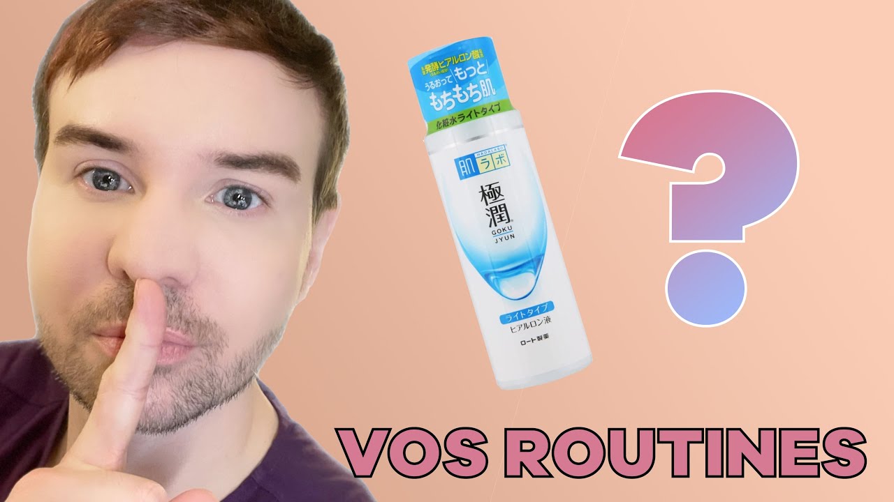JE REAGIS A VOS ROUTINES PARTIE 1 : ANTI-TACHE, ACNE, ANTI-AGE