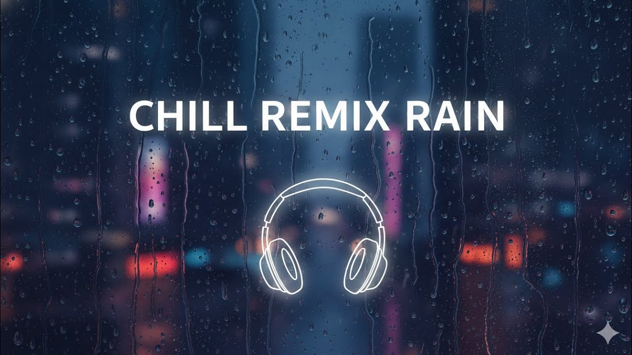 Chill Remix Rain 🌧️ | Relaxing Music for Night, Study & Sleep 