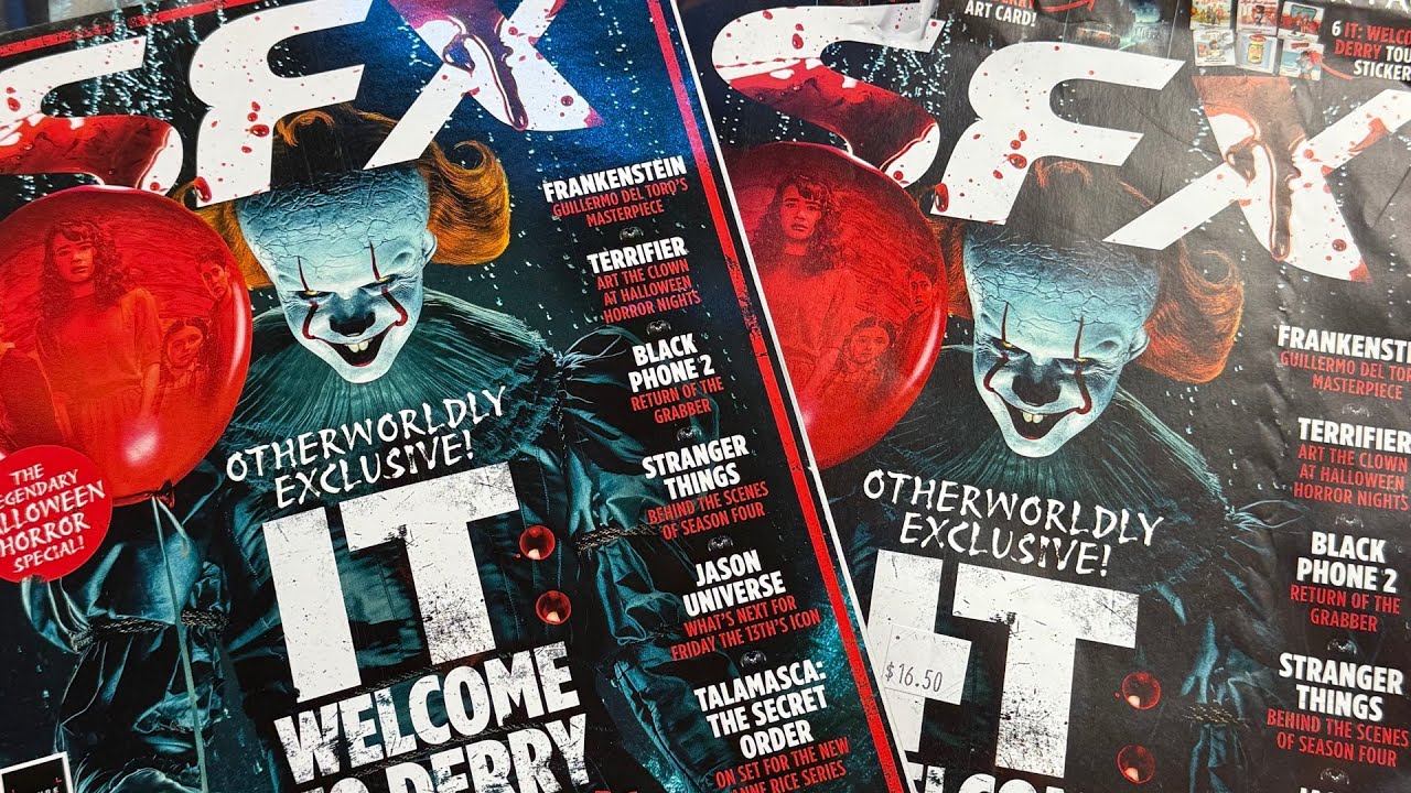 Распаковка коллекционного набора SFX Magazine IT Welcome To Derry