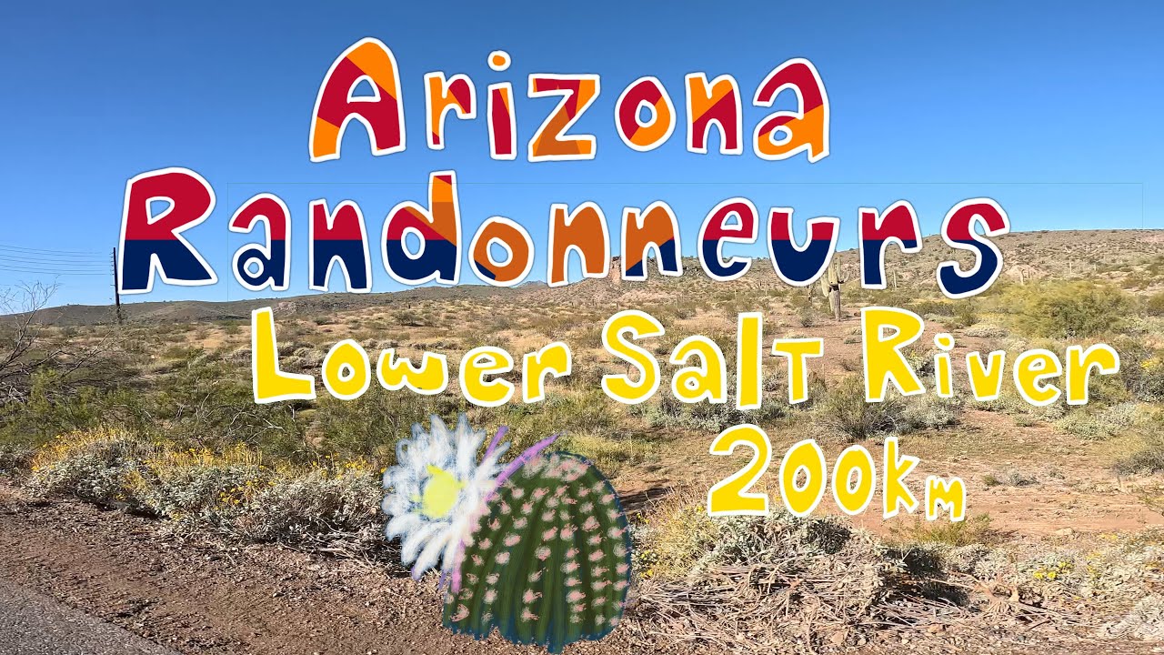 Lower Salt River 200km with the Arizona Randonneurs 2026-02-14