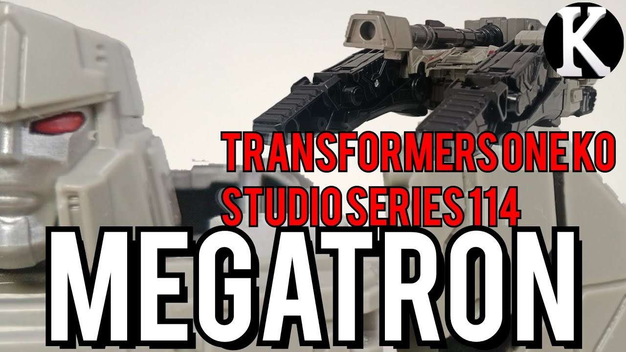 Transformers One KO ss114 JK-13 MEGATRON unboxing review 💥🎬🎥