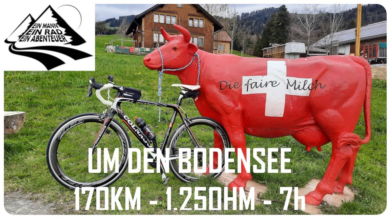 Mit dem Rennrad um den Bodensee durch Appenzell
