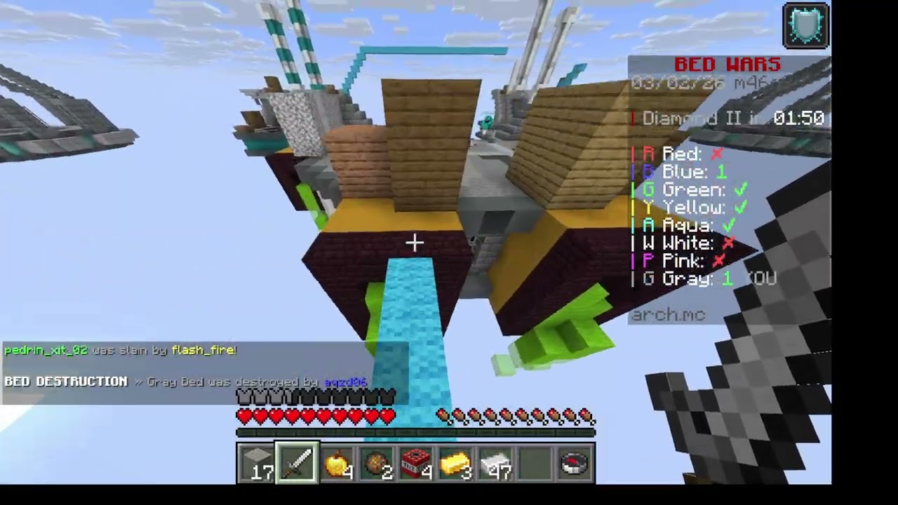 bed wars minecraft