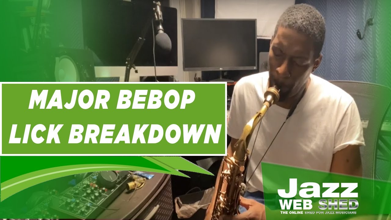 Major Bebop Lick Breakdown