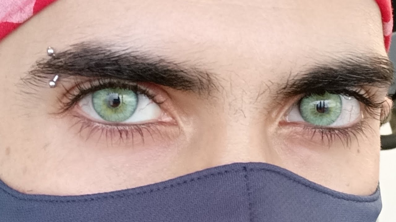 Just4kira Alpha Green con luz natural y artificial #just4kira #pupilentesmexicobyofelia