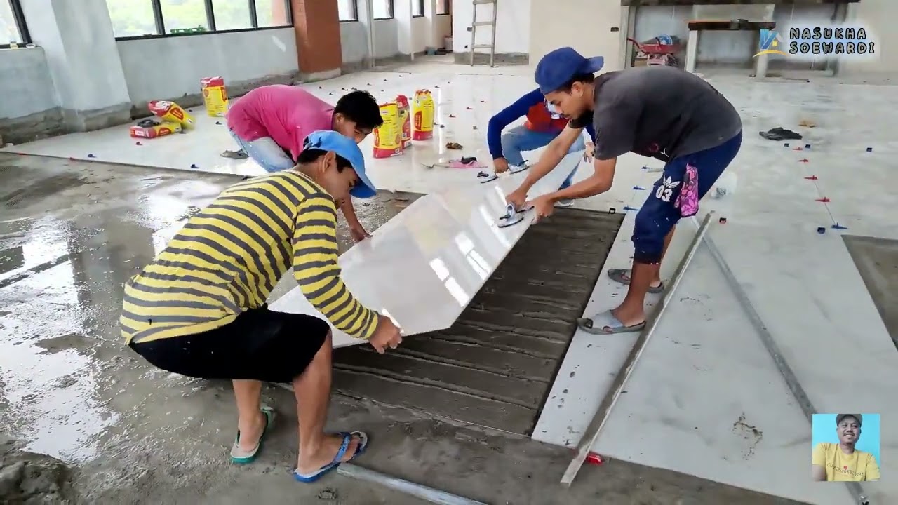 Cara Memasang Granite 240x120 Dengan Mudah