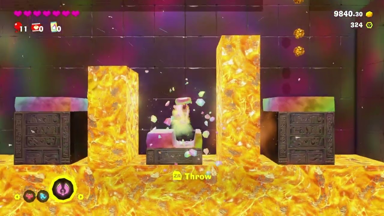 Donkey Kong Bananza - Liftoff Labyrinth (Tempest Layer Challenge Course 1)