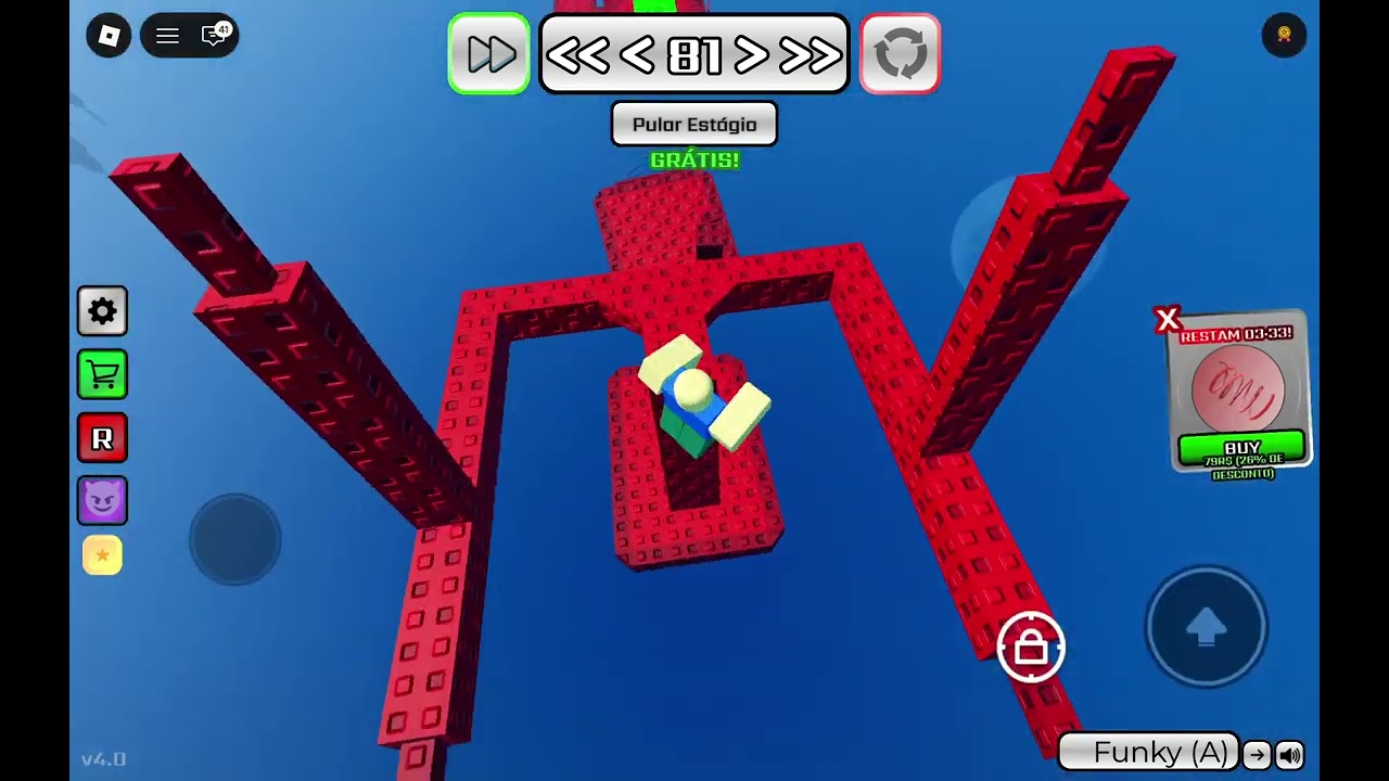 Terminando obby em menos de 15 minutos