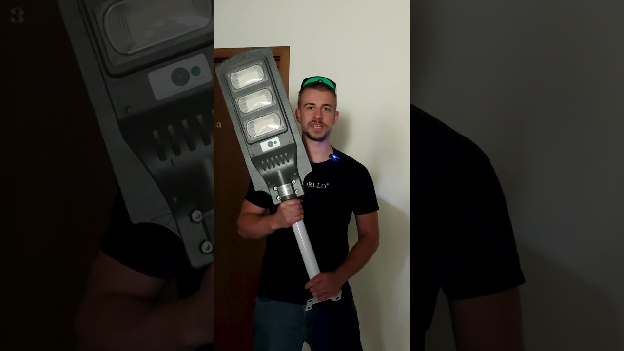 Najlepsza Lampa Solarna LED 120W! Pilot, Czujnik Ruchu i Darmowe Oświetlenie Ogrodu