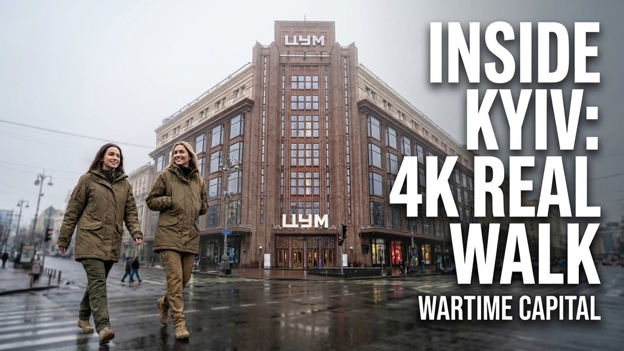 🔥 See Kyiv As It Is | 4K HDR Walk | 🇺🇦 Ukraine Wartime Reality