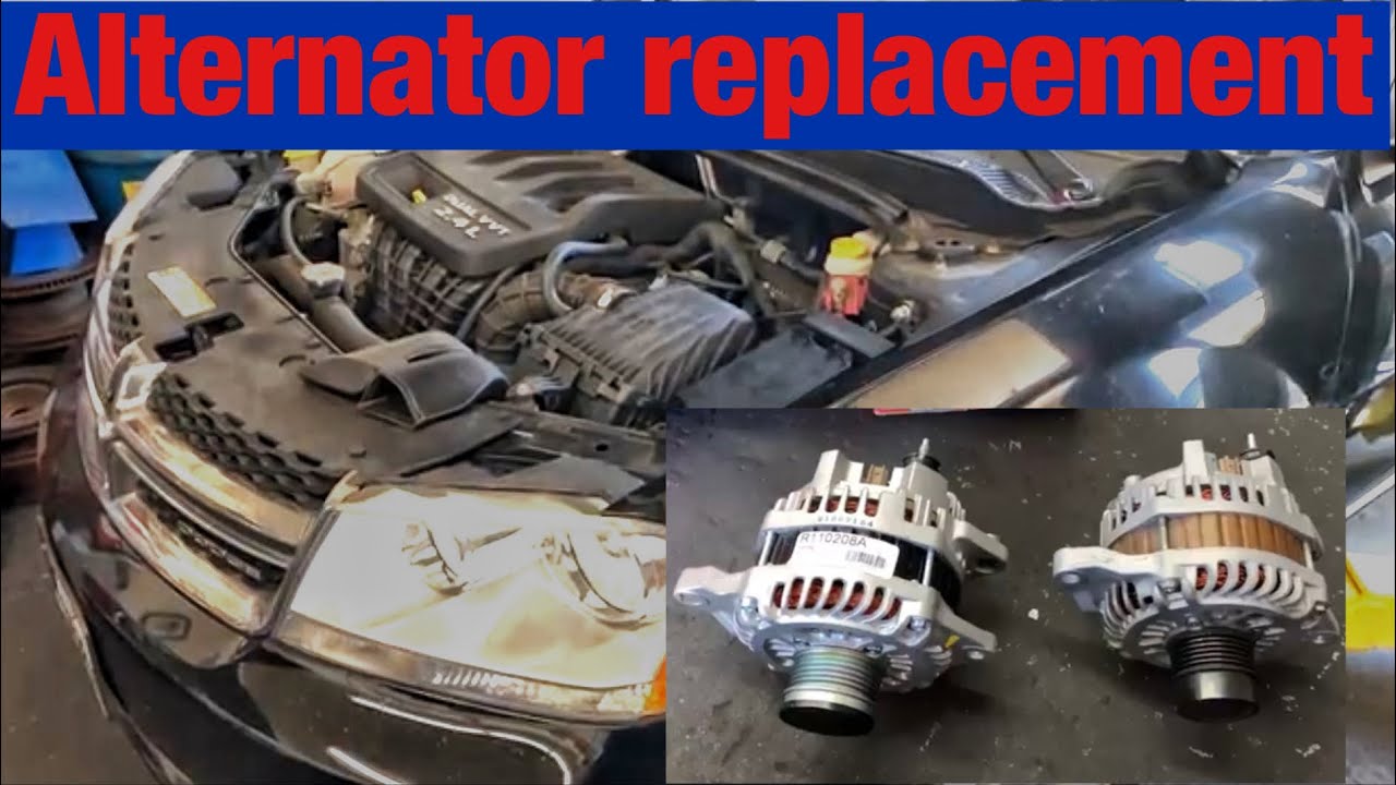 How To Replace The Alternator On A Dodge Avenger With 2.4l Engine