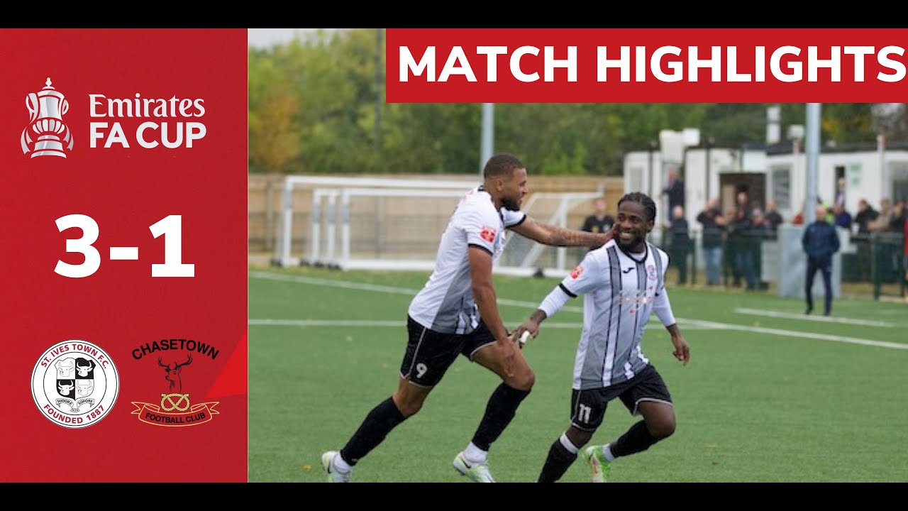 IVES MAKE FA CUP HISTORY! | St Ives 3 - 1 Chasetown | FA Cup Highlights | Ives Attacking Highlights