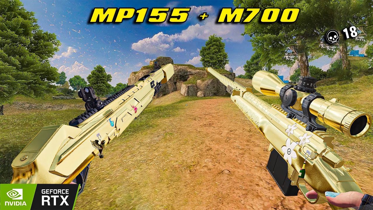 M700 + MP155 18 kill random squad Blood strike max graphic rtx 2060