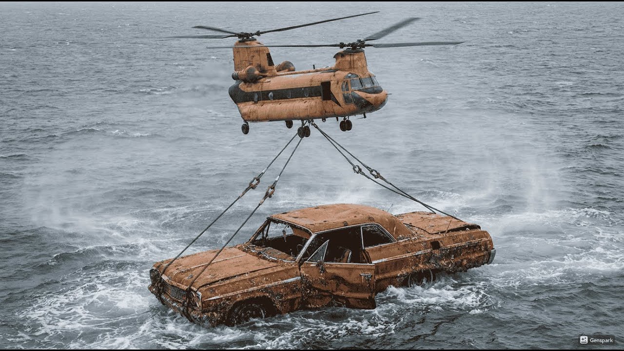 Lost for Decades Underwater — The Impossible Restoration of a Classic Coupe