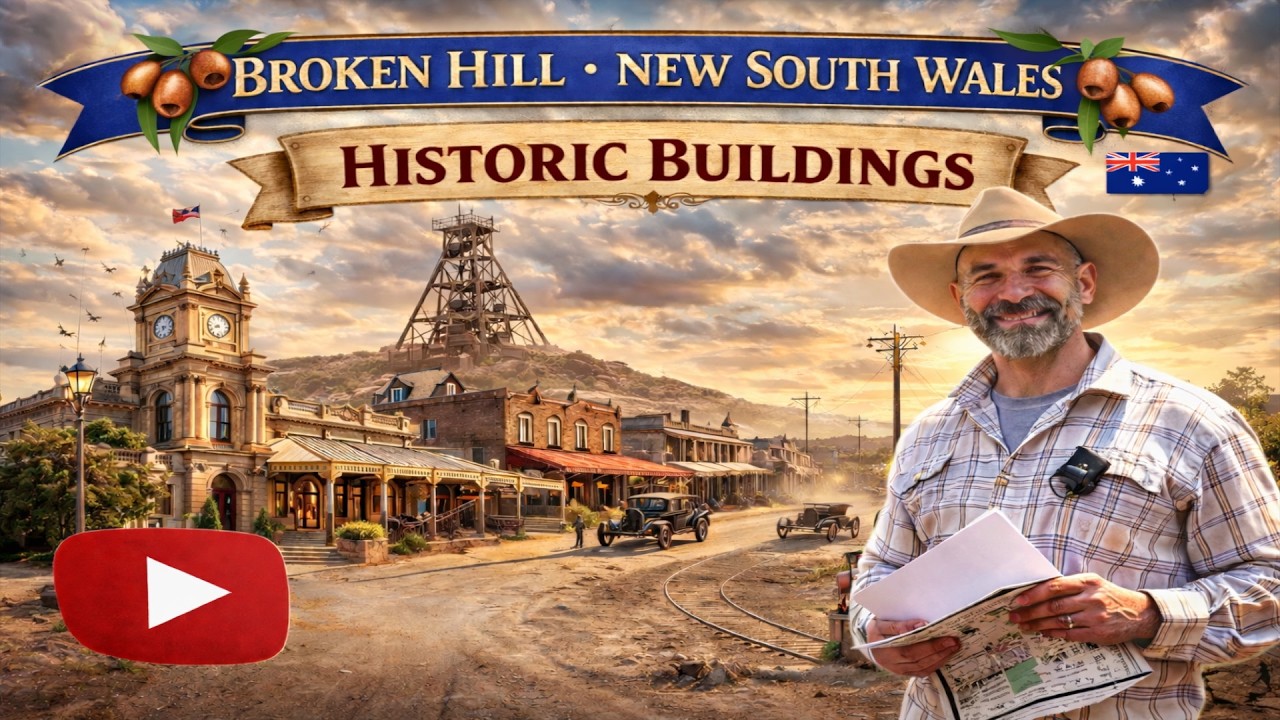iNSiDE LOOK AT BROKEN HiLL'S FASCINATiNG ARCHiTECTURE & HiSTORY
