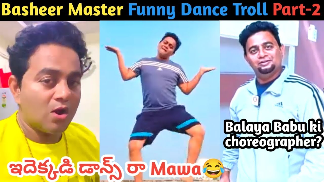 Basheer Master Funny Dance Troll Part-2 || Bugga Dance || KoiKoi Trolls
