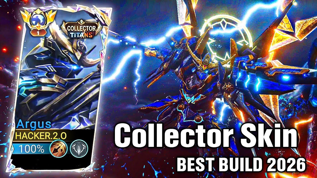TOP GLOBAL ARGUS BEST BUILD 2026 ‼️ARGUS COLLECTION SKIN 😱