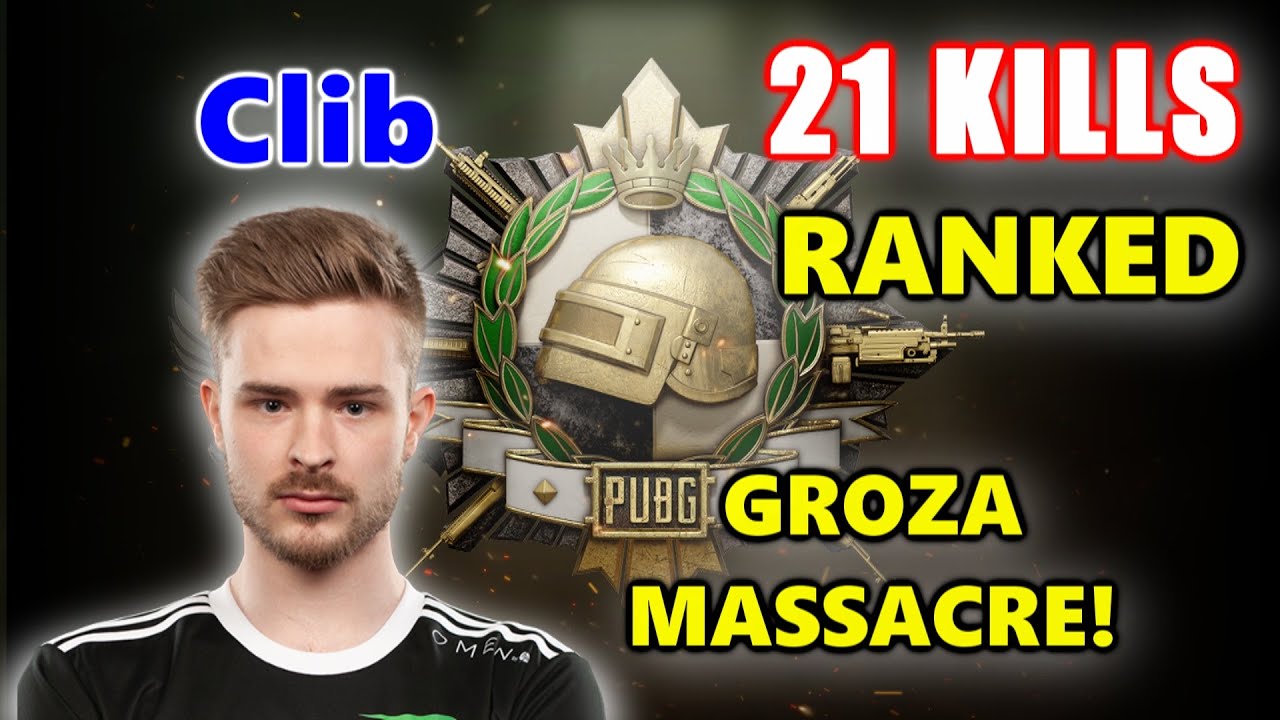 PUBG RANKED - Team Liquid Clib - 21 KILLS in RANKED - GROZA MASSACRE! + AWM - PRO SQUAD