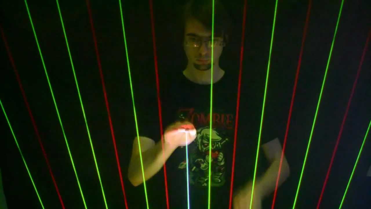 Red Dwarf Theme on Laser Harp