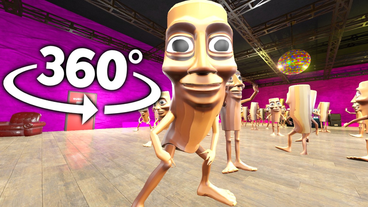 VR 360&deg; Tung Tung Tung Sahur in a CLUB!