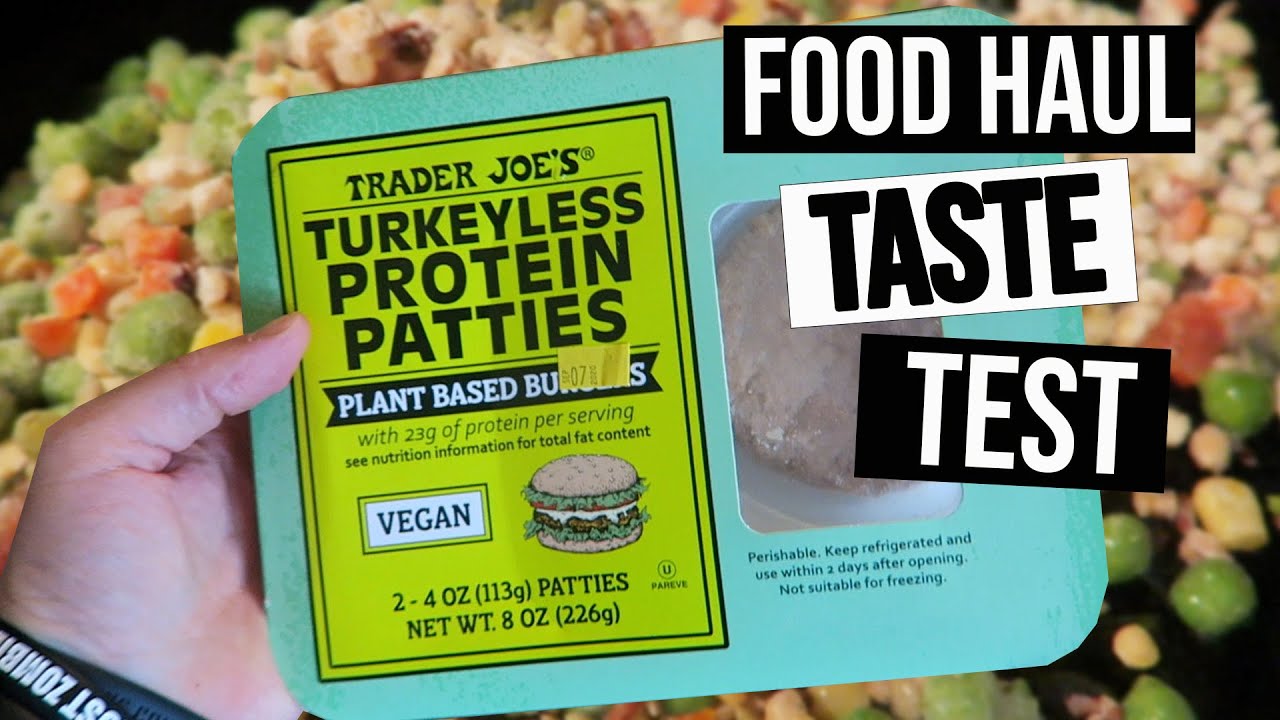 Trader Joe's Food Haul New Products & Taste Test