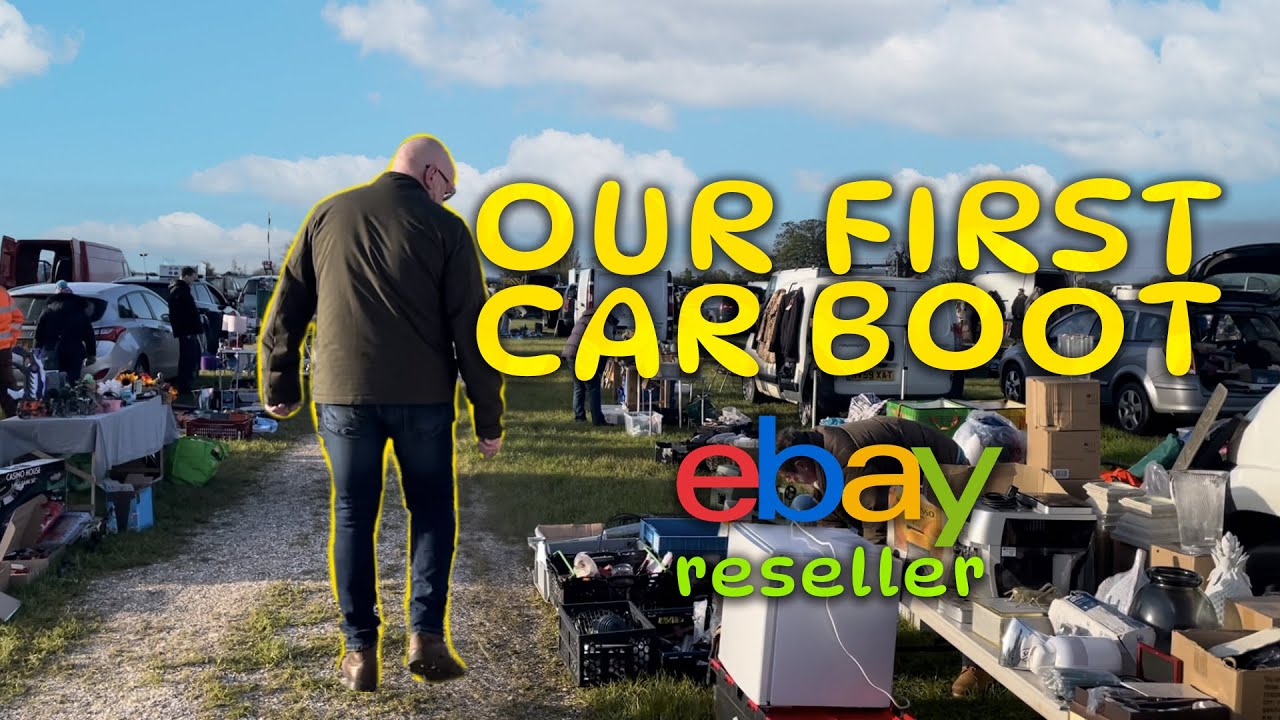FIRST Car boot sale as an eBay reseller!