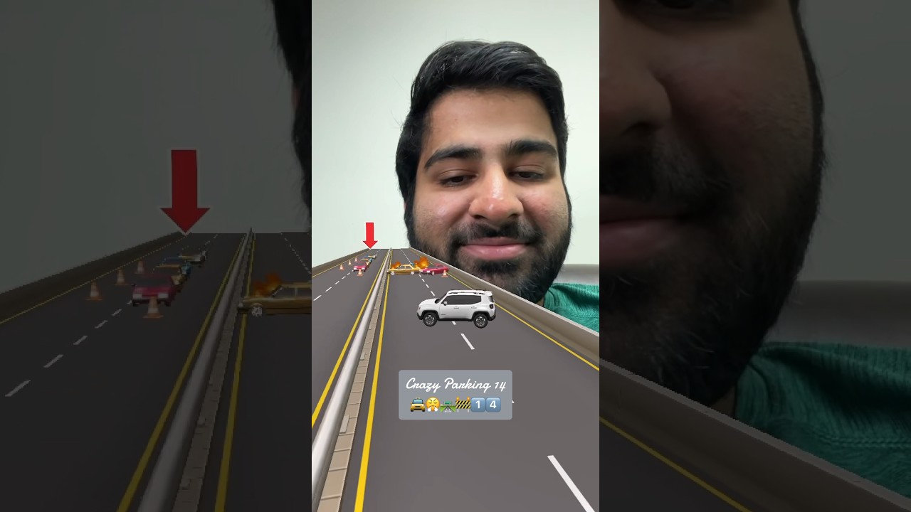 Crazy Parking 14! 🚖😤🛣️🚧1️⃣4️⃣ #car #parking #challenge