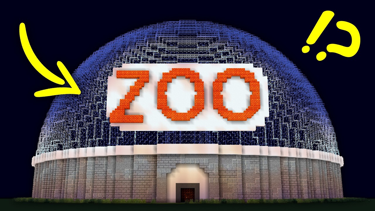 10 Builders vs. 1 Minecraft Zoo
