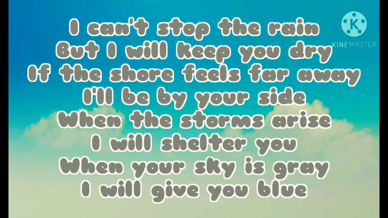 Give You Blue by Allen Stone Karaoke w/lyrics