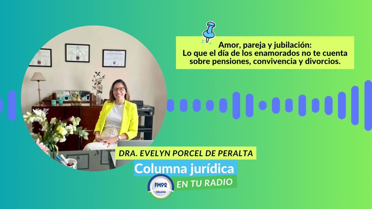 Micro de asesoramiento previsional de la Dra. Evelyn Porcel de Peralta 