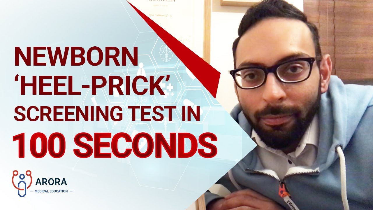 Newborn ‘Heel-prick’ screening test in 100 seconds