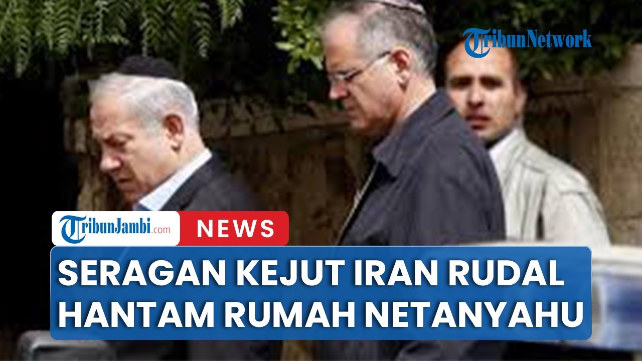 Serangan Kejut Iran Rudal-Rudal DiKabarkan Hantam Kediaman Netanyahu