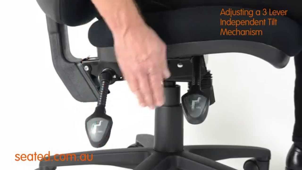 Adjusting a 3 Lever Independent Tilt Mechanism