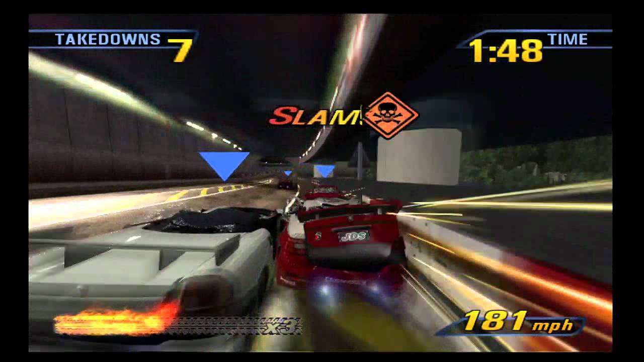 Burnout 3: Takedown Xbox 360 Gameplay Road Rage - gram.pl