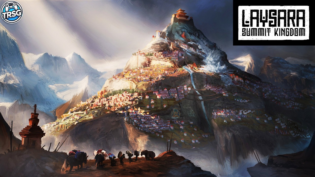 New Survival City Builder on High Mountains, First Avalanches - Laysara Summit Kingdom Full Gameplay