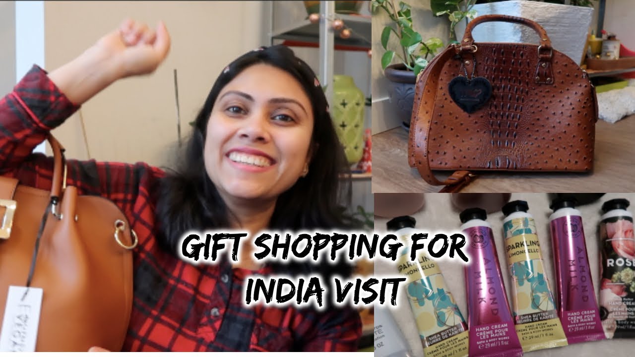 Gift Shopping for India Visit - Shopping Haul - Canada to India