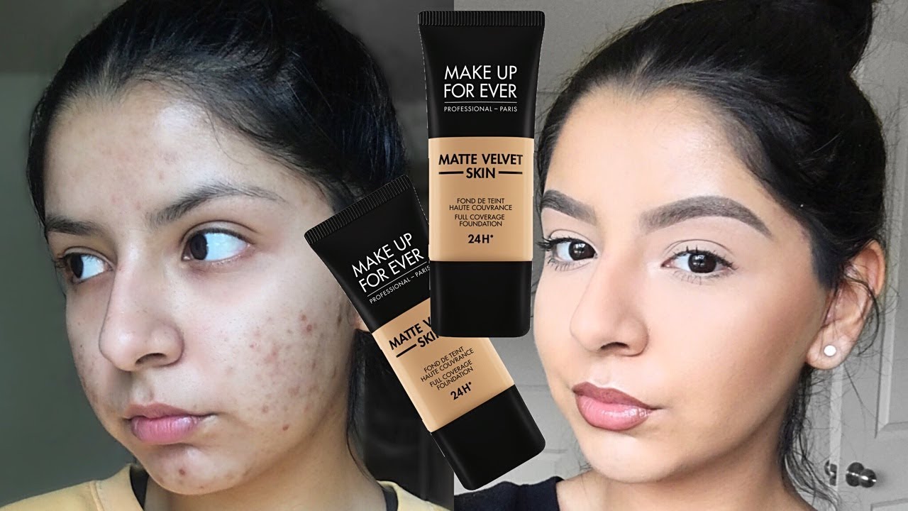 FULL COVERAGE FRIDAY: MAKE UP FOR EVER MATTE VELVET SKIN FULL COVERAGE FOUNDATION