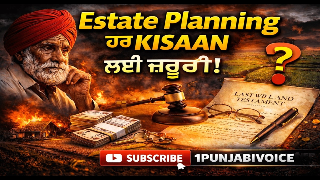 Estate Planning ਕੀ ਹੈ? | Will and Estate Planning for Farmers