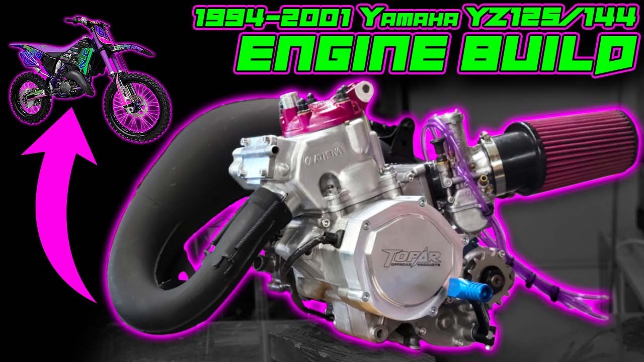 How to Build a Yamaha YZ125 Engine | 1994 - 2001 Full Build Step by Step