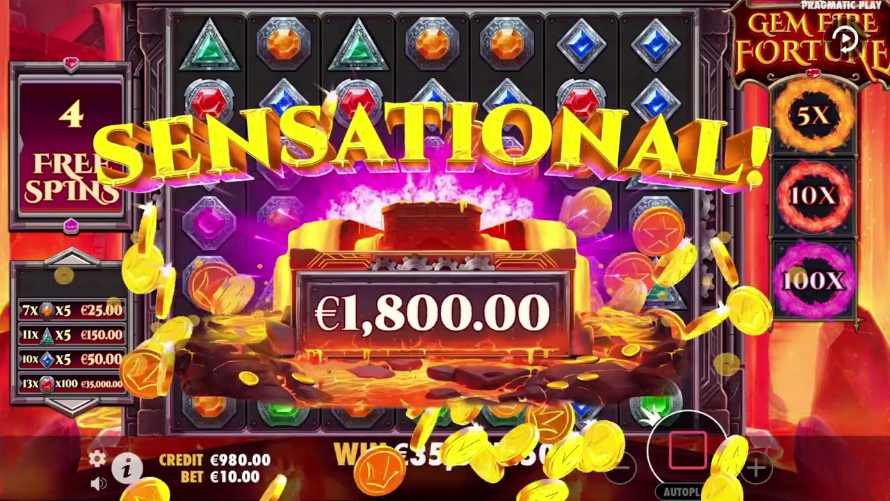 SLOT RELEASE Woche 27: Gem Fire Fortune 💎🔥 | 100x-Multiplikatoren & bis zu 15.000x Gewinn!