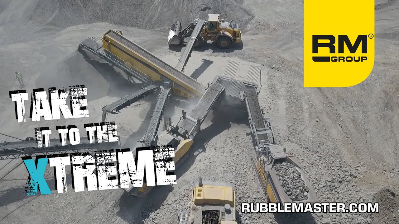 Taking Crushing to the Xtreme! | Processing basalt with RUBBLE MASTER machines