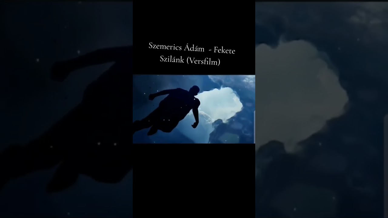 Szemerics &Aacute;d&aacute;m-SAMY/Fekete Szil&aacute;nk/ Versfilm #vers #poetry #k&ouml;lteszet #magyarvers #versfilm
